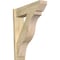 Ekena Millwork Funston Slat Rough Sawn Outlooker, Douglas Fir, 8"W x 30"D x 36"H OUT08X30X36FST06RDF - alternate 1